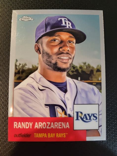 Randy Arozarena Topps Chrome Platinum Anniversary Tampa Bay