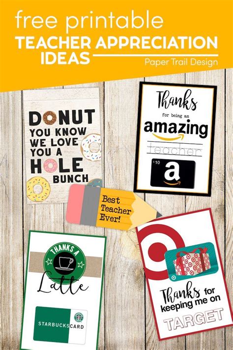 Free Teacher Appreciation Cards - Show Your Gratitude!