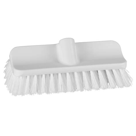 10 Colorcore White High Low Stiff Deck Brush Us Plastic Corp