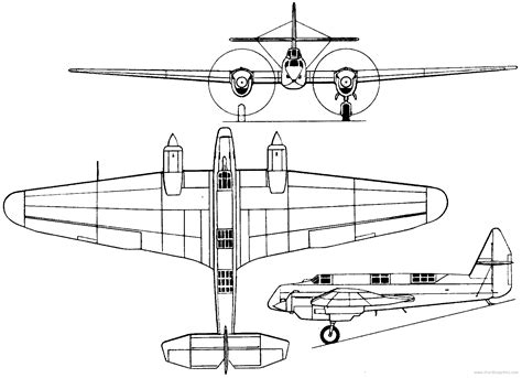 Detailed Aircraft Blueprints