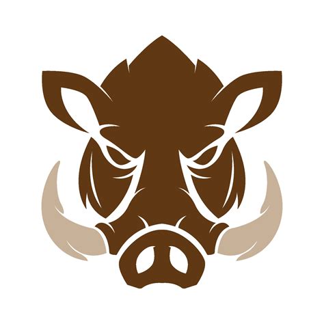 Warthog icon logo design 25673118 Vector Art at Vecteezy