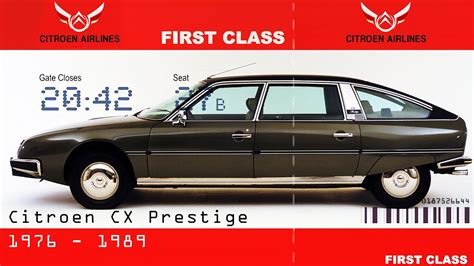 Citroen Cx Prestige Travelling First Class Youtube