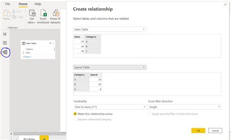 How To Create Inner Join Relationship In Data Mode Microsoft Power Bi Community