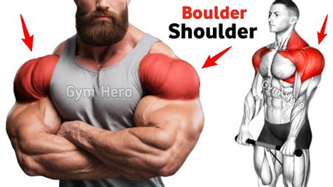 6 Best Shoulder Exercises Boulder Shoulder Youtube