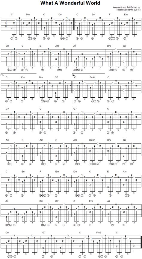 Louis Armstrong Wonderful World Chords | Literacy Basics