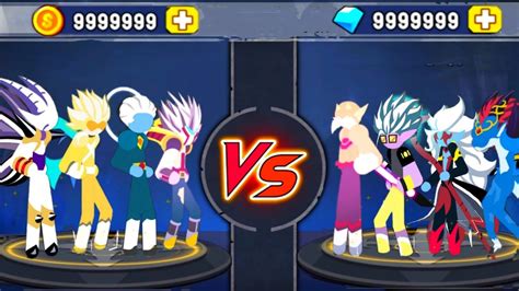 Stickman Warriors Story Mode Toppo Hearts Vs Grand Priest Vegeta