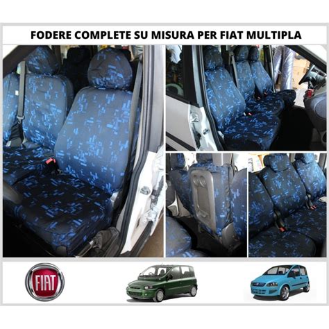 Fodere Complete Fiat Multipla Coprisedili Foderine Vari Colori