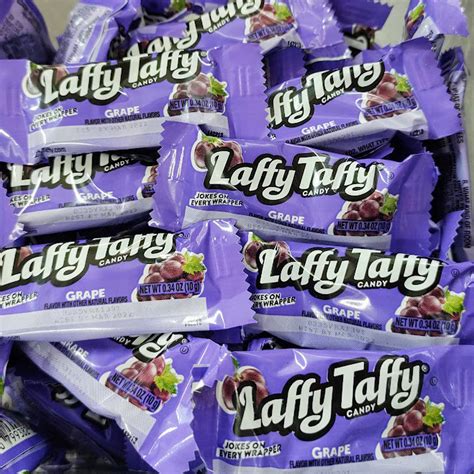 Grape Laffy Taffy Minis Chewy Candy Miniatures Mini Chew Bars