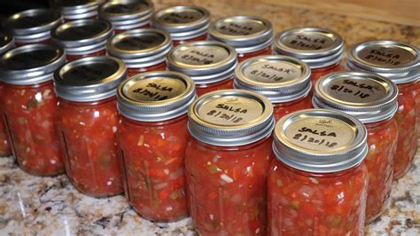 Canning Zesty Salsa Youtube