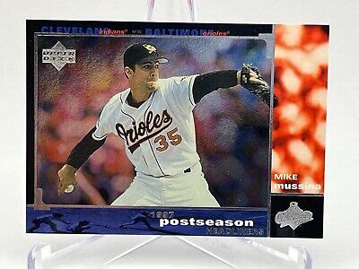 Upper Deck Mlb Card Mike Mussina Baltimore Orioles