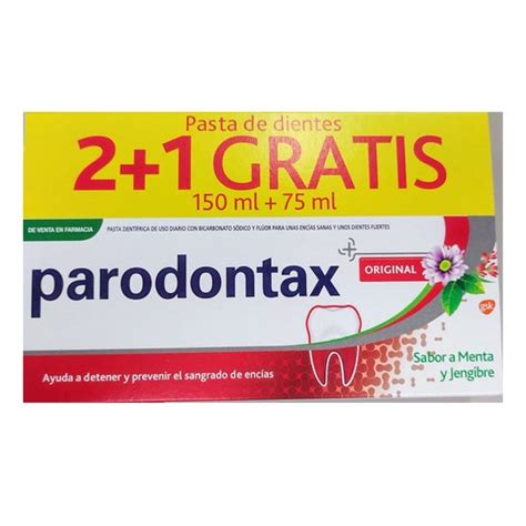 Parodontax Original Sabor Menta Jengibre 3x75ml PromoFarma