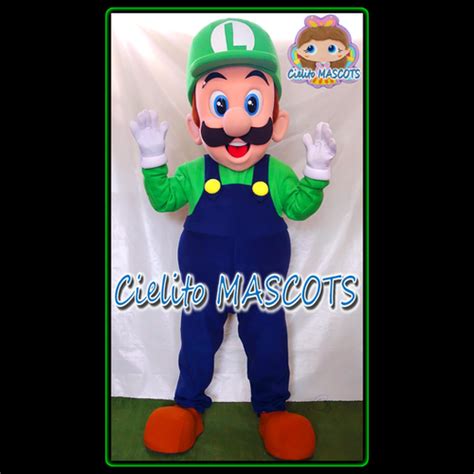 LUIGI Mascot - Costume | Cielito MASCOTS