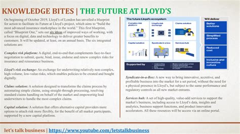 The Future At Lloyd S