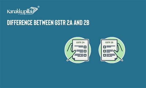 GSTR 2A Vs GSTR 2B Key Differences Explained