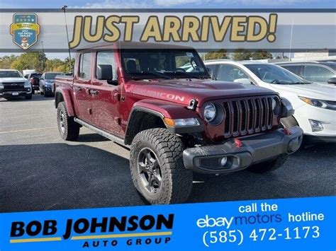 2022 Jeep Gladiator Rubicon Snazzberry Pearlcoat 8 Speed Automatic 36l V6 24v V Used Jeep