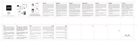 User Manual Lexon Mino English 1 Pages