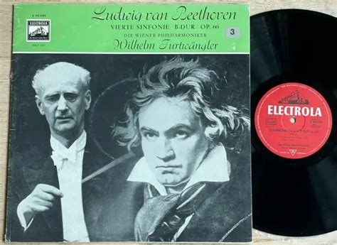 FURTWANGLER SYMPHONY NO 4 BEETHOVEN 1959 ED1 HMV ELECTROLA LP COMME