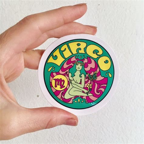 Virgo Zodiac Sticker Om Gallery