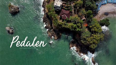 Pantai Pedalen Kebumen Indonesia Aerial Drone View Taufik Fitrians