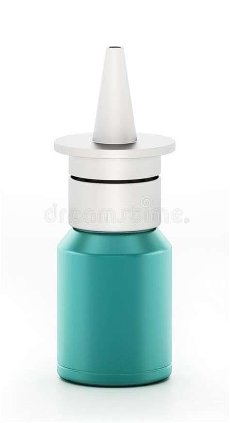 3d White Nasal Spray Stock Illustrations 249 3d White Nasal Spray