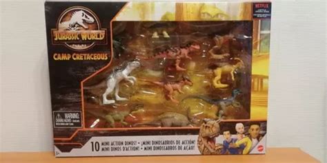 Jurassic World Camp Cretácico Multipack 10 Mini Figuras 43 990 en