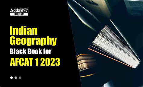 Indian Geography Black Book Pdf For Afcat