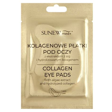 Sunew med kolagenowe płatki pod oczy 1 para 12644530246 Allegro pl