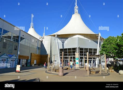 Entrance To Skyline Pavilion Butlins Resort Minehead Minehead Stock