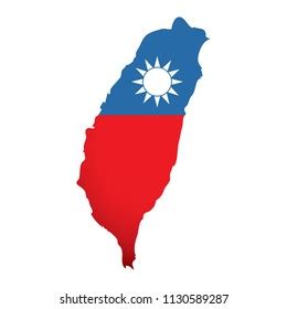 Taiwan Flag Design Stock Vector (Royalty Free) 1130589287 | Shutterstock