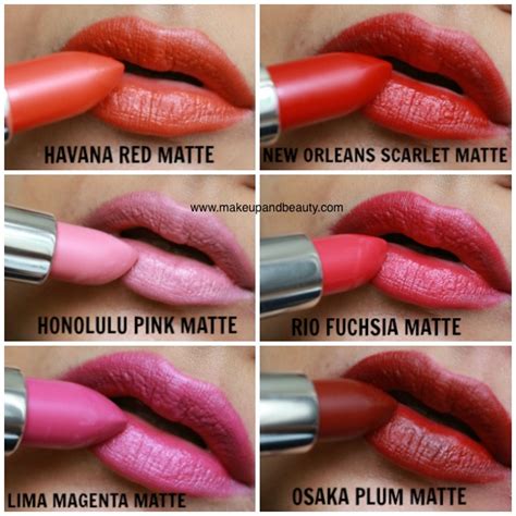 All The Body Shop Matte Lipstick Photos Swatches Lip Swatches