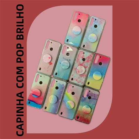 Capa Capinha Feminina POP Brilho Samsung A10S Shopee Brasil