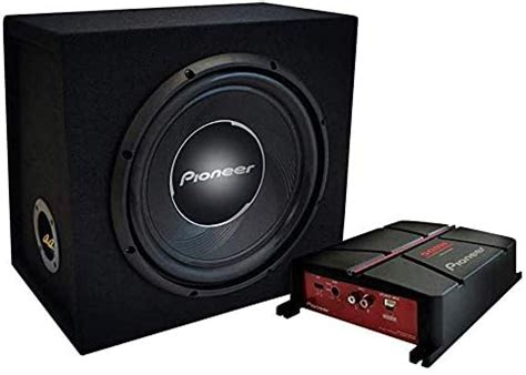 Pioneer GXT 3730B SET Subwoofer And Amplifier Package 30 Cm