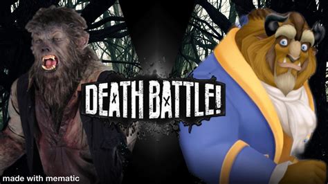 The Beast (Beauty and The Beast) vs The Wolfman - both had a curse put ...