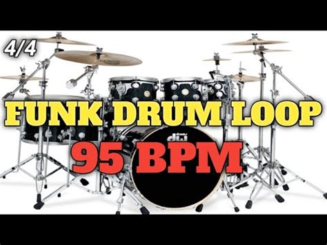 Funk Rock Drum Loop Bpm Youtube