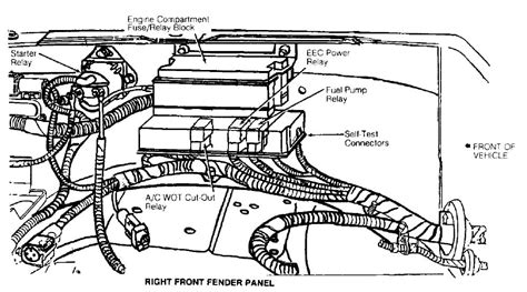 Ford Ranger Fuel Pump Relay Qanda For 1991 1997 Models