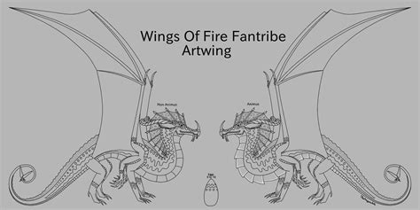 Artwings Base Wof Fantribe By Imagentivedragon On Deviantart