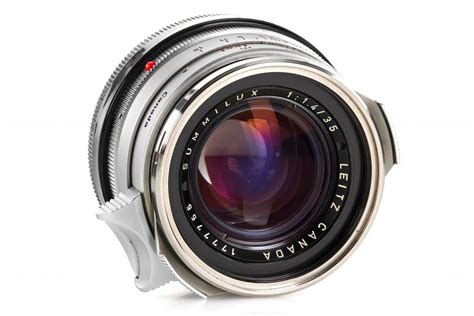 Leica Summilux 1 4 35mm Chrome Steel Rim 33736 2