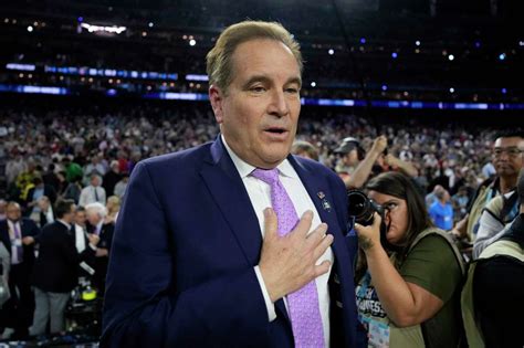 Jim Nantz Last Ncaa Tournament Game Caps Emotional Day For Cbs Voice