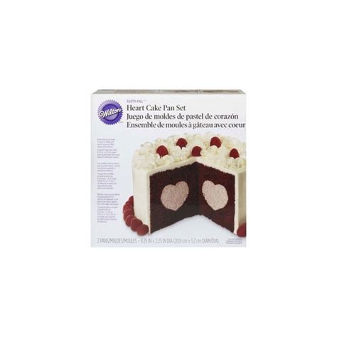 Wilton Heart Tasty Fill Cake Pan Set