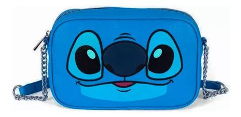 Bolsa De Ombro Transversal Feminina Disney Lilo Stitch