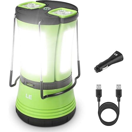 Le Led Campinglampe Tragbar Superhell Wiederaufladbare