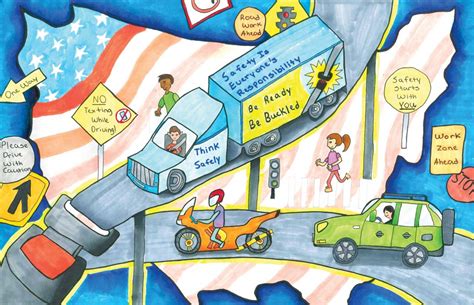 Road Safety Drawing Ideas For Competition Winners Road Safety Posters