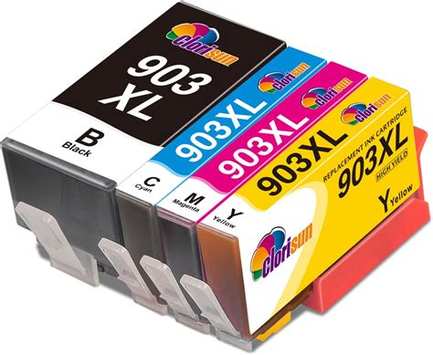 Clorisun 903 Xl Ink Cartridges Multipack For Hp 903 903xl Ink Cartridges For Hp Officejet Pro