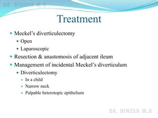 Meckel S Diverticulum Ppt