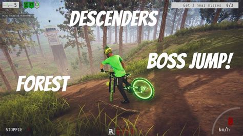 Descenders Forest Boss Jump Youtube