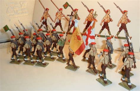 Vintage Lead Toy And Model Soldiers Comte Colección Ejercito Español