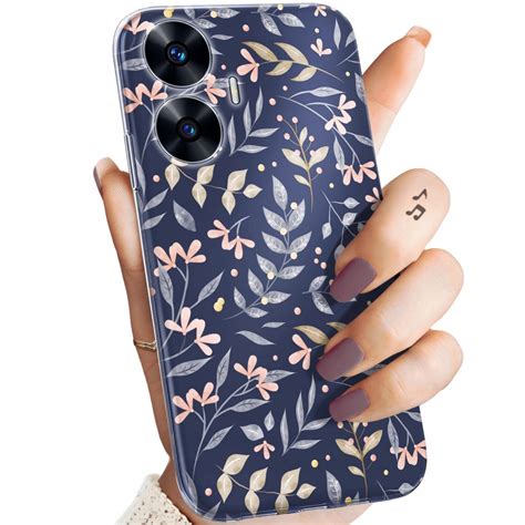 Etui Do Realme C Wzory Floral Botanika Bukiety Obudowa Pokrowiec Case