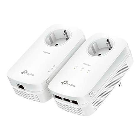 TP Link TL PA8033P KIT 1300 Mbps Homeplug Type F Ethernet sæt 2 stk