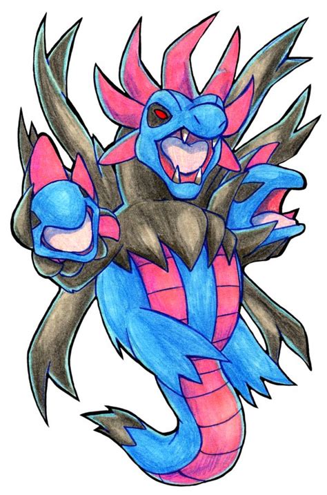 Hydreigon By Jawazcript On Deviantart Pokemon Dragon Pokemon Art