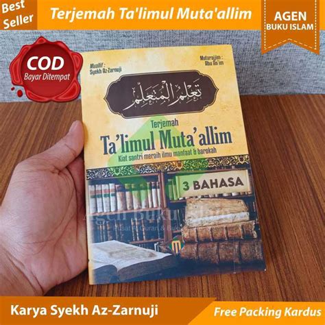 Promo Buku Terjemah Kitab Ta Limul Muta Allim Karya Syekh Az Zarnuji